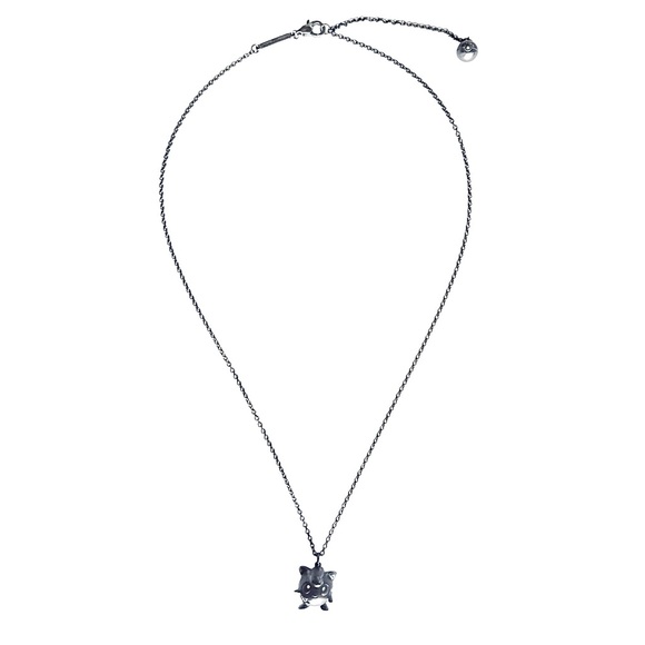 Tiffany & Co Jigglypuff Pokémon Pendant in Oxidized Silver with Diamonds - Picture 6 of 12